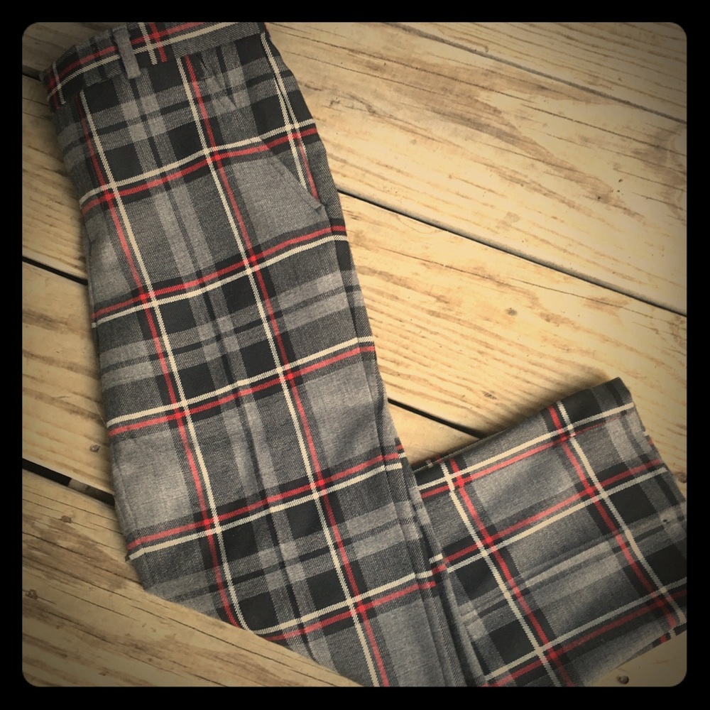 BROOKS BROTHERS:  Holiday Plaid Trouser